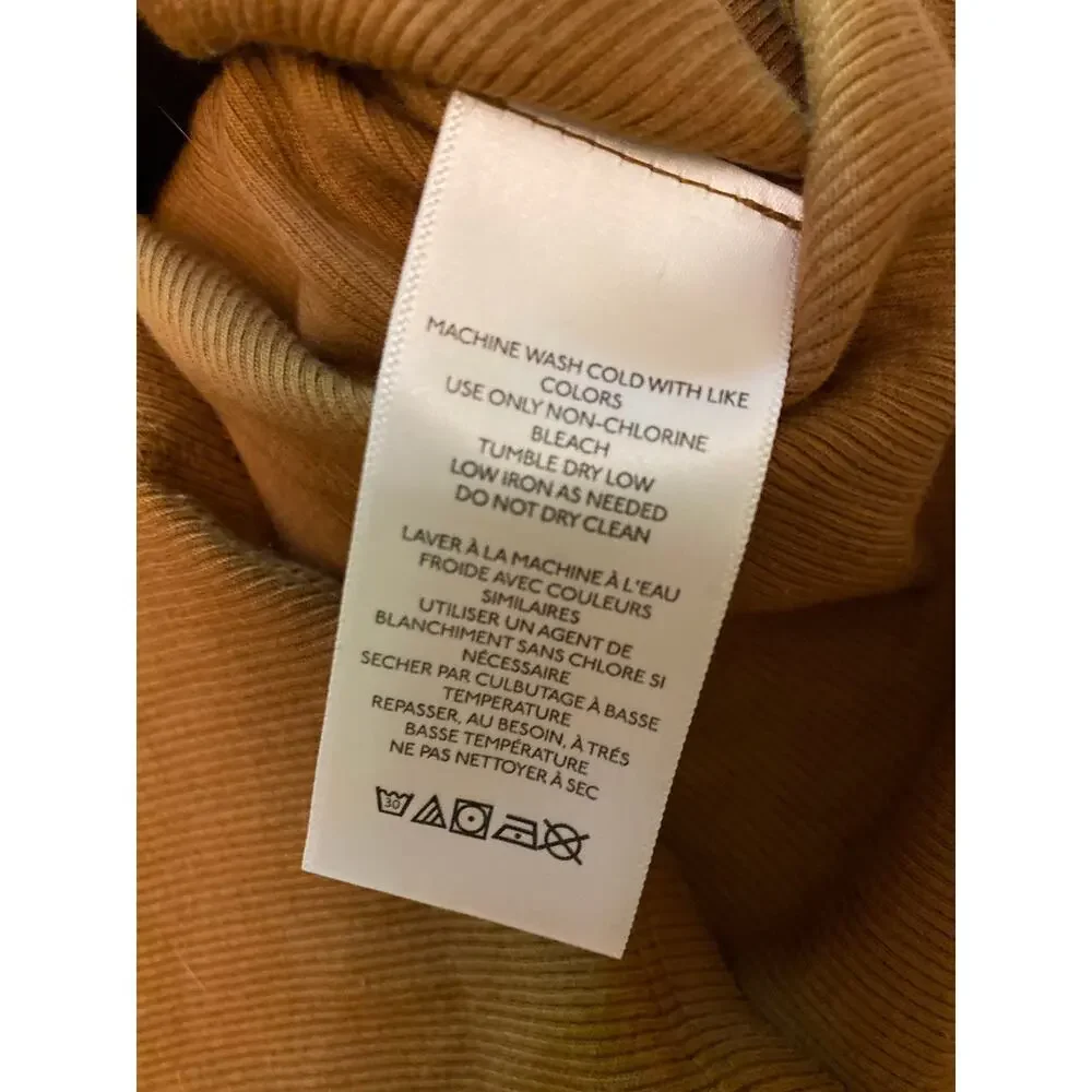 Free People We The Free Women's Kate Ribbed Tank Top in Almond Ash size M - Picture 7 of 8